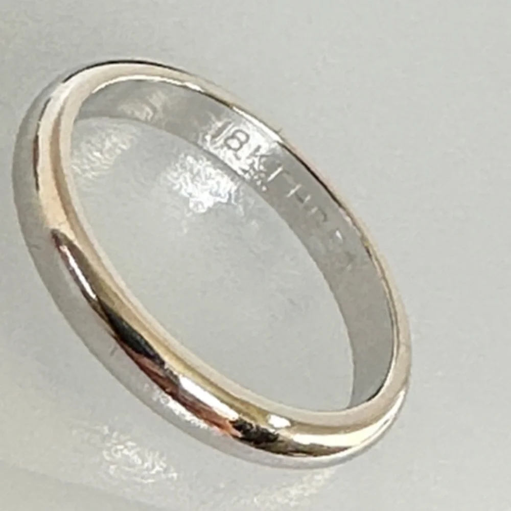 18k GP Band Ring